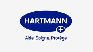 The HARTMANN logo with slogan in French.