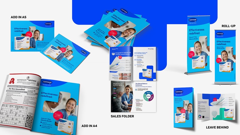 A collection of best practice examples from the Zetuvit Plus Silicone Border Campaign.