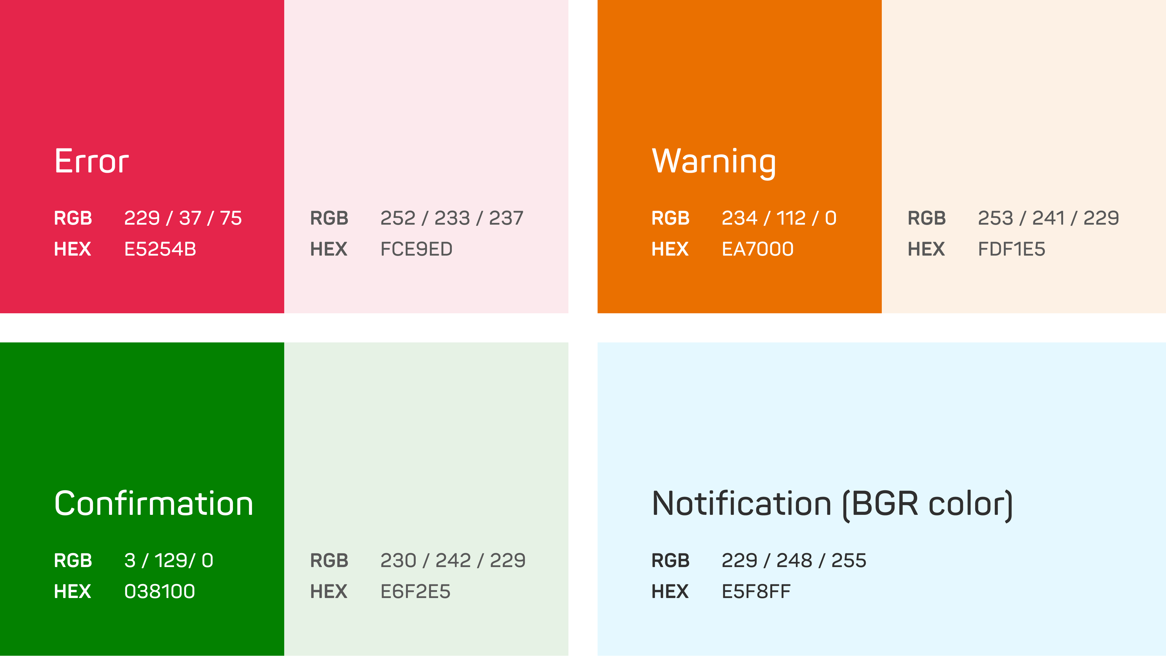 The HARTMANN Design Guidelines for Color